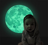 Luminous Night Moon Glow Wall Sticker